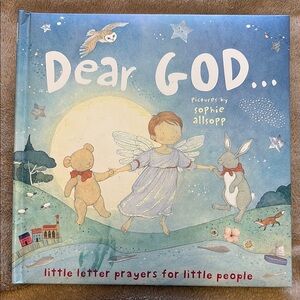 4/$20 Dear God Children's Book  Christianity, hard cover